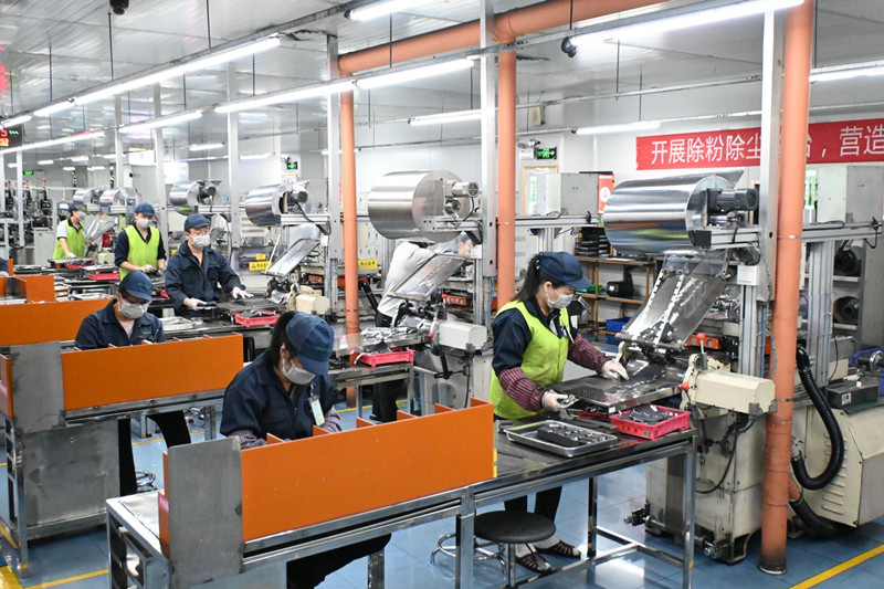 鋰電池生產車間