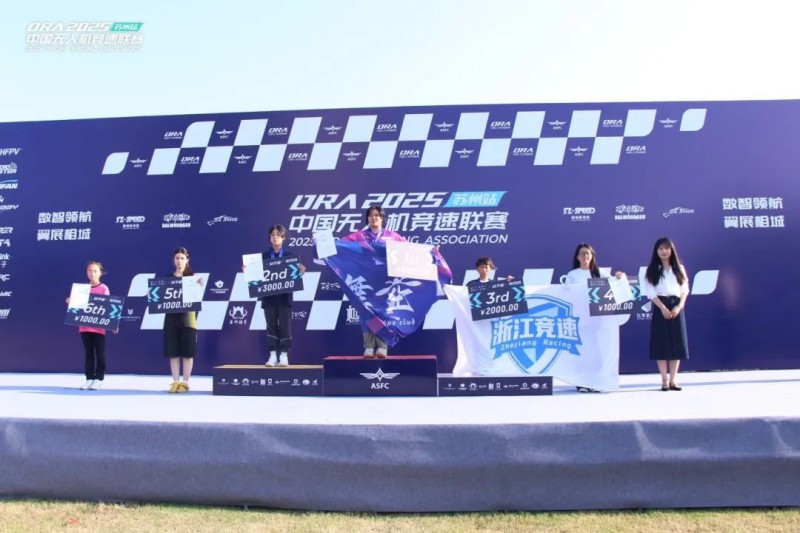 中國無人機足球聯賽女子組排名